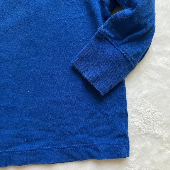 Old Navy Baby Long Sleeve T-Shirt 12-18M | Blue Yellow GUC - Picture 12 of 13